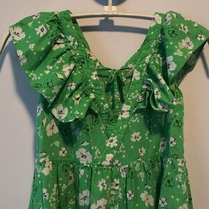 Pretty Floral Dress sz 8 Zara